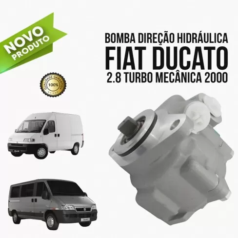 BOMBA DE DIREÇÃO HIDRAULICA DUCATO 2.8 TURBO ELETRONICA 2000 Á 2009